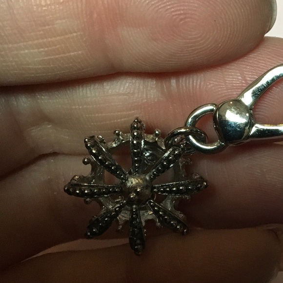 Juicy Couture charm open work silver crown - Picture 6 of 6